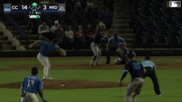 Jax Biggers singles on a ground ball to center fielder Ryan Lasko. Drew Brutcher scores. Yamal Encarnacion to 3rd.