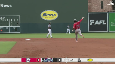 Ignacio Alvarez smacks a solo home run to center 