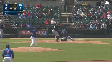 Connor Noland In play, run(s) to Nolan Jones