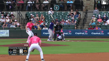 Sterlin Thompson grounds into a double play, shortstop Riley Unroe to first baseman CJ Alexander. Cole Carrigg scores. Adael Amador out at 2nd. Sterlin Thompson out at 1st.