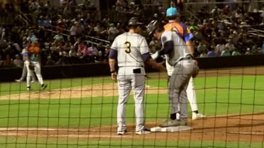 Caden Bodine's three-hit performance
