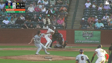 Kaleb Corbett In play, run(s) to Brian Sanchez