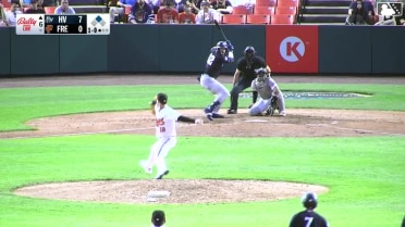 Josh Moylan singles on a sharp line drive to right fielder Braylin Tavera. Enmanuel Tejeda scores.