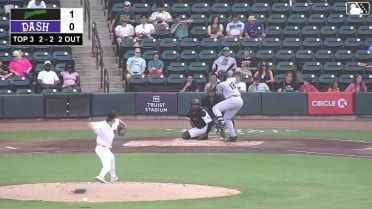 Murf Gray homers (10) on a fly ball to center field.