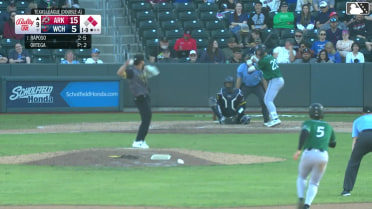 Jared Sundstrom singles on a ground ball to right fielder Kala'i Rosario. Charlie Pagliarini scores. Caleb Cali to 3rd.