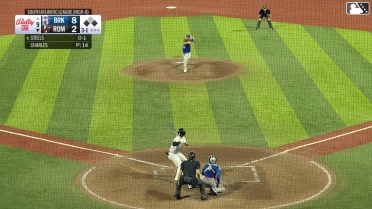 Jake Steels singles on a line drive to left fielder Trace Willhoite. Mason Guerra scores. Colin Burgess to 2nd.