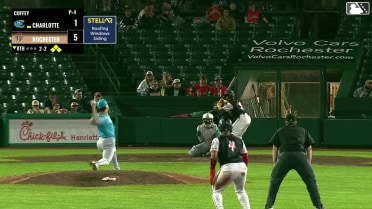 Johnathon Thomas singles on a line drive to center fielder Junior Perez. Cayden Wallace scores. Maxwell Romero Jr. to 3rd. Leandro Pineda to 2nd.