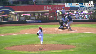 Tyler Whitaker homers (9) on a fly ball to right field. Walker Janek scores.