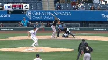 Yilber Díaz In play, run(s) to Grant McCray