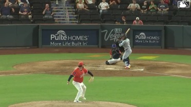 Michael Arroyo homers (5) on a fly ball to right center field.