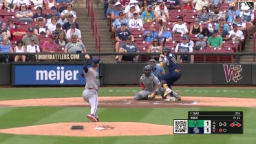 Blayberg Diaz grounds out, shortstop Brandon Winokur to first baseman Miguel Briceno. Daniel Dickinson scores. Luiyin Alastre to 2nd.