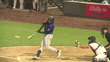 Rockies prospect Michael Toglia smacks an RBI double