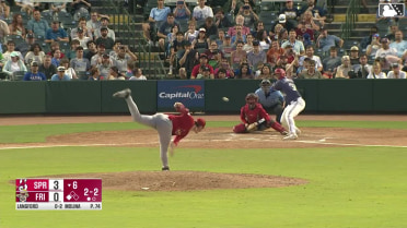 Wyatt Langford's first home run in rehab outing