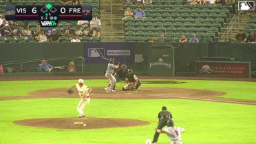 Ivan Luciano singles on a line drive to left fielder Derek Bernard. Carson Kerce scores. Ivan Luciano out at 2nd on the throw, left fielder Derek Bernard to second baseman Juan Martinez.