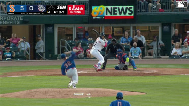 Tobias Myers In play, run(s) to Gabriel Rincones Jr.