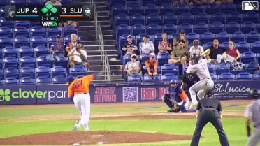 Andres Valor walks. Josh Hogue scores. Carter Johnson to 3rd. Abrahan Ramirez to 2nd.