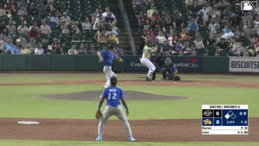 Xavier Isaac homers (10) on a fly ball to right center field. Mac Horvath scores.