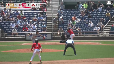 Brooks Brannon doubles (12) on a sharp line drive to right fielder Lonnie White Jr. Ahbram Liendo scores. Miguel Bleis scores. Nate Baez scores.