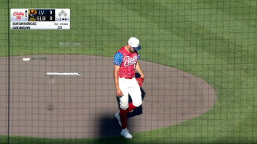 Rehabbing Grayson Rodriguez fans five