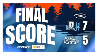 Dragons Win First of Series Behind Stovall’s Four RBI, Defeat Pontooners 7-5