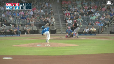 Pablo Aliendo homers (3) on a fly ball to left field.