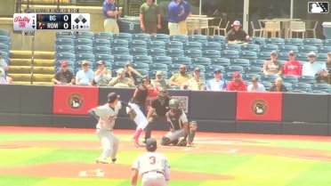 Dixon Williams homers (3) on a fly ball to right center field. John Gil scores. Eric Hartman scores.