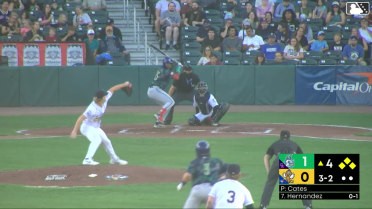 Austin Cates In play, run(s) to Roynier Hernandez