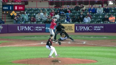 Jack Rogers out on a sacrifice fly to right fielder Chris Meyers. Cayden Wallace scores.