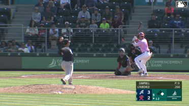 Isaiah Campbell In play, run(s) to Stuart Fairchild