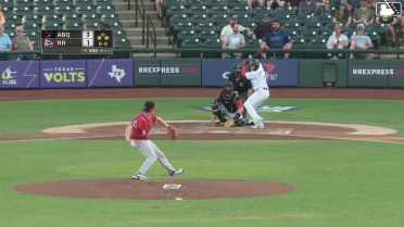 Diego Castillo singles on a ground ball to center fielder Conner Capel, deflected by shortstop Ryan Ritter. Keyber Rodriguez scores. Jose Herrera to 3rd.