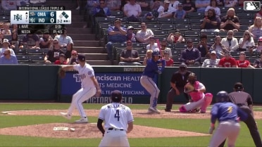 John Rave singles on a pop up to left fielder Esmerlyn Valdez. Gavin Cross scores. Luke Maile to 2nd.