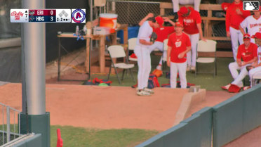 Justice Bigbie homers (4) on a fly ball to left center field.
