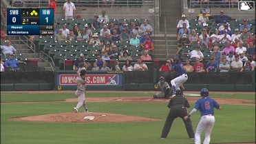 Dom Hamel In play, run(s) to Kevin Alcántara