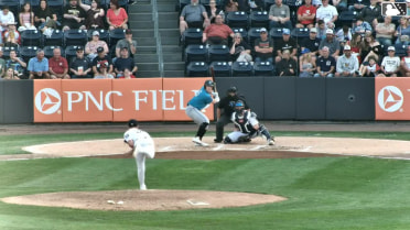 Caden Connor singles on a sharp line drive to left fielder Jasson Domínguez. Ryan Galanie scores.