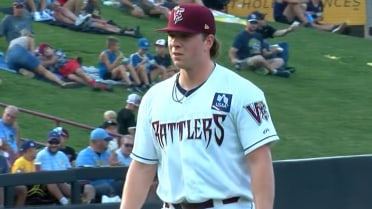 Kyle Harrison strikes out five over 5 2/3 innings
