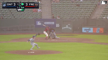 Cameron Nelson homers (3) on a fly ball to right center field. Jesus Freitez scores.
