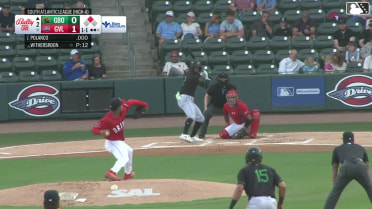 Shalin Polanco singles on a ground ball to left fielder Natanael Yuten. Lonnie White Jr. scores.