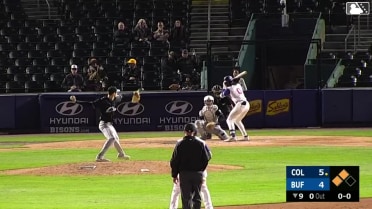 Codi Heuer In play, run(s) to Charles McAdoo