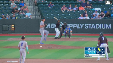 Dillon Head triples (1) on a sharp fly ball to right fielder Nolan Sailors. Wilfredo Lara scores. Cam Clayton scores.