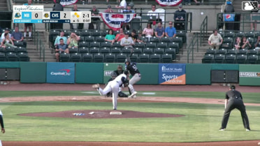 Alexis Hernandez singles on a ground ball to left fielder Derek Datil. Edward Vargas scores. Darlyn De Leon to 3rd.
