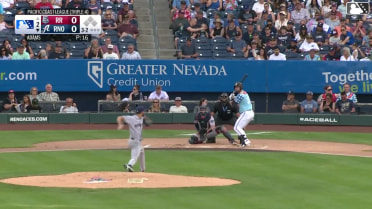 Tyler Locklear homers (8) on a fly ball to center field.