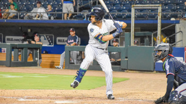    
Stripers' Offense Held in Check by Suffocating Pitching from Patrick, Sounds in 2-1 Loss