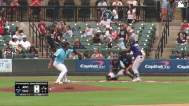 Chad Stevens homers (2) on a line drive to left field. Charlie Condon scores.