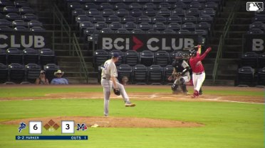 Patrick Monteverde's eighth strikeout