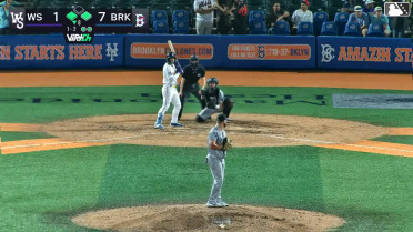 Yonatan Henriquez singles on a ground ball to right fielder James Taussig. Andy Ibáñez scores. Randy Guzman to 3rd.