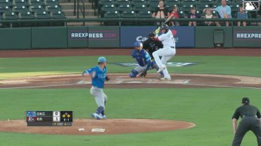 Diego Castillo singles on a ground ball to right fielder James Tibbs III. Trevor Hauver scores. Aaron Zavala to 2nd.