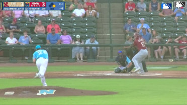 Max Wagner homers (20) on a line drive to left center field. Ian Moller scores.