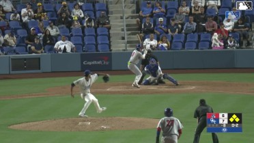 Shotaro Morii singles on a ground ball to second baseman Kellon Lindsey. Bryan Andrade scores. Bobby Blandford to 3rd. Bryan Arendt to 2nd.