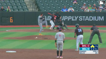 Abrahan Ramirez hit by pitch. Jesus Hernandez scores. Victor Ortega to 3rd. Chase Jaworsky to 2nd.