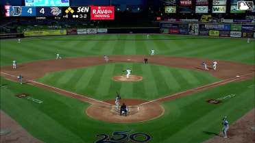 Homer Bush Jr. walks. Raynel Delgado scores. Dom Keegan to 3rd. Justyn-Henry Malloy to 2nd.